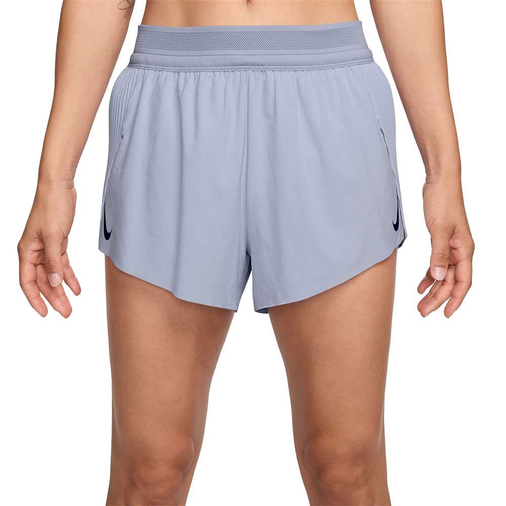 Women's Nike Aeroswift Dri-FIT Mid-Rise 3" Short - Ghost
