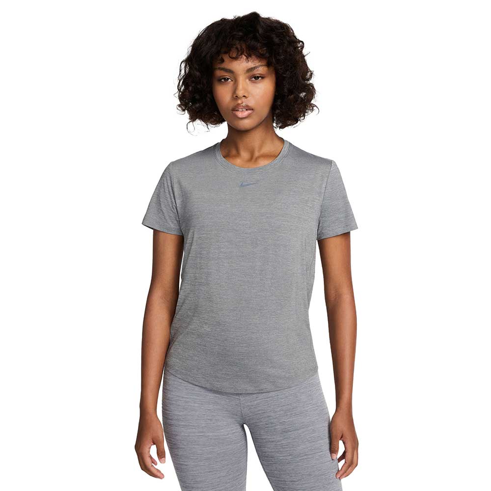 Women's Nike One Classic Dri-FIT Short Sleeve Top Smoke Grey