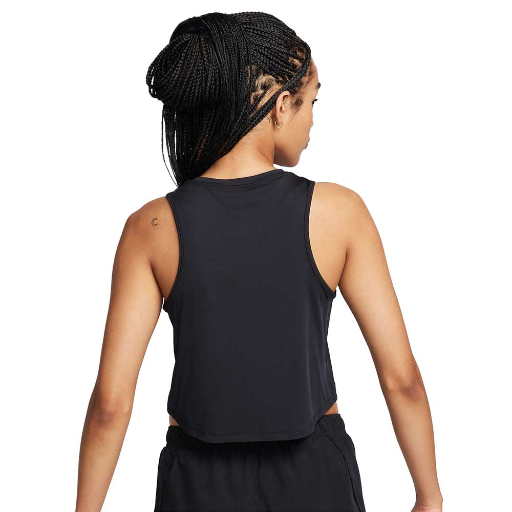 Women's Nike One Classic Dri-FIT Crop Tank - Black