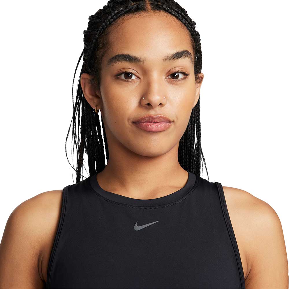 Women's Nike One Classic Dri-FIT Crop Tank - Black