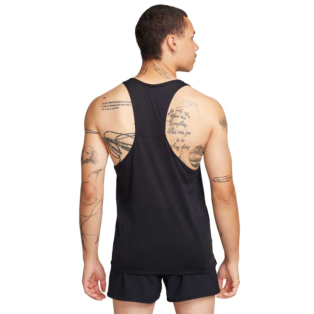 Men's Nike Dri-FIT Fast Singlet - Black