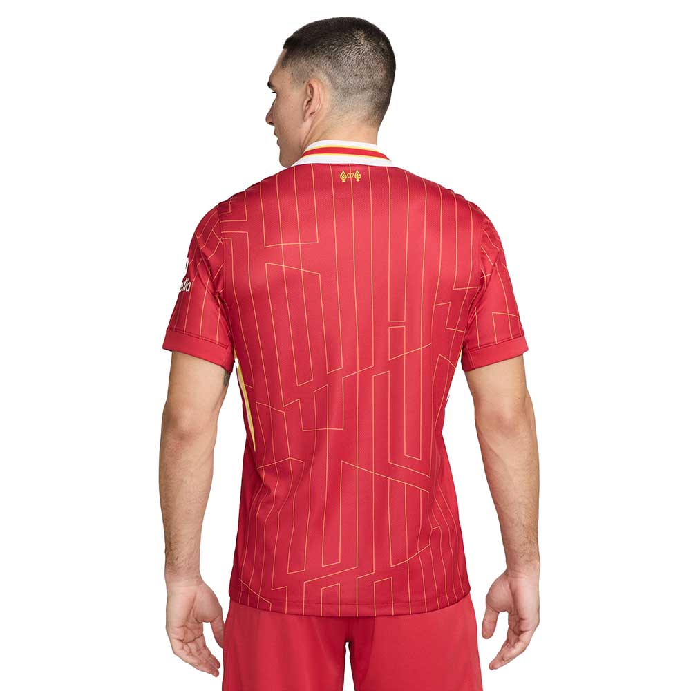 Men's Liverpool FC 2024/25 Stadium Home Jersey - Gym Red/White/Chrome Yellow