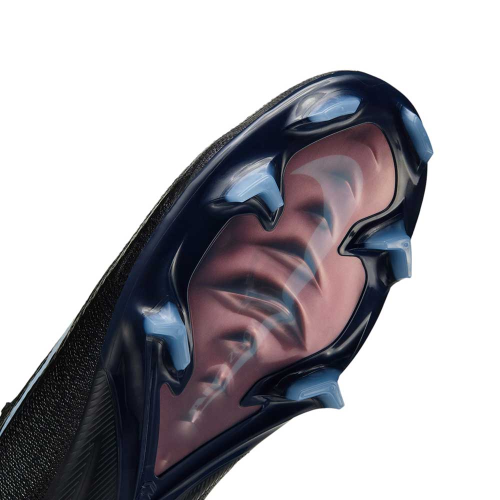 Zoom Superfly 10 Elite FG Firm Ground Cleat - Black/Ice Blue - Regular (D)