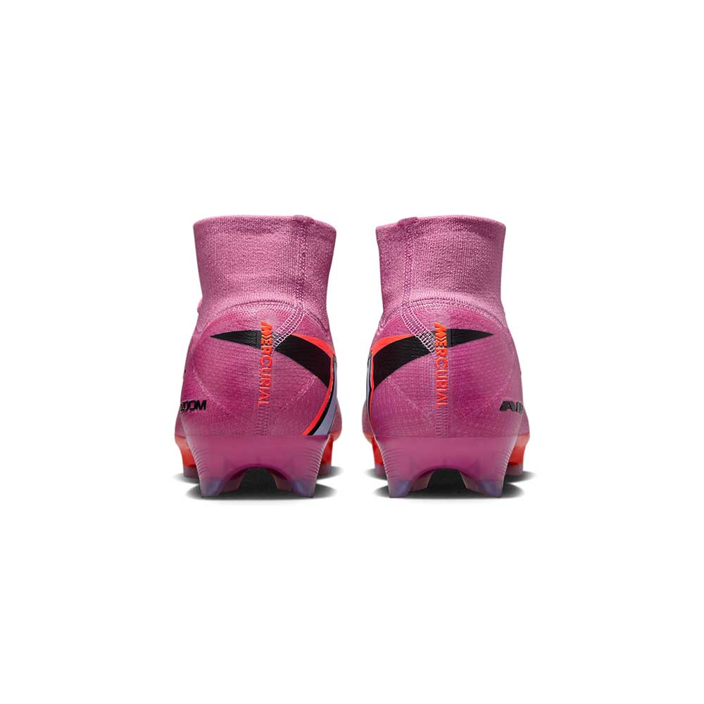 Zoom Superfly 10 Elite FG Firm Ground Cleat - Magic Flamingo/Black-Total Crimson - Regular (D)