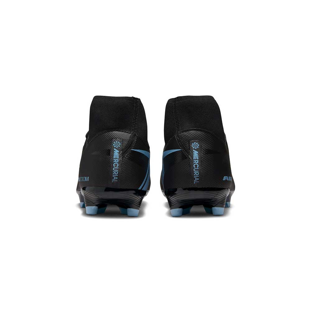 Mercurial Superfly 10 Academy MG Soccer Cleat - Black/Ice Blue - Regular (D)