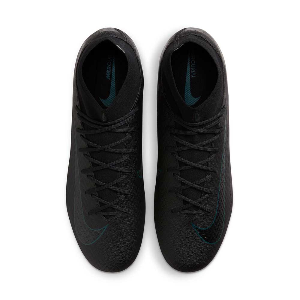Zoom Superfly 10 Academy FG/MG Soccer Cleat - Black/Black-Deep Jungle - Regular (D)