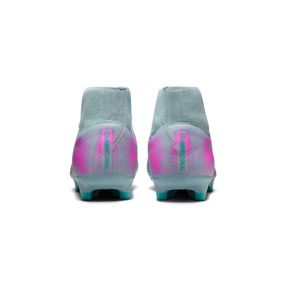 Zoom Superfly 10 Academy FG/MG Soccer Cleat - Ocean Cube/Pink Blast - Regular (D)