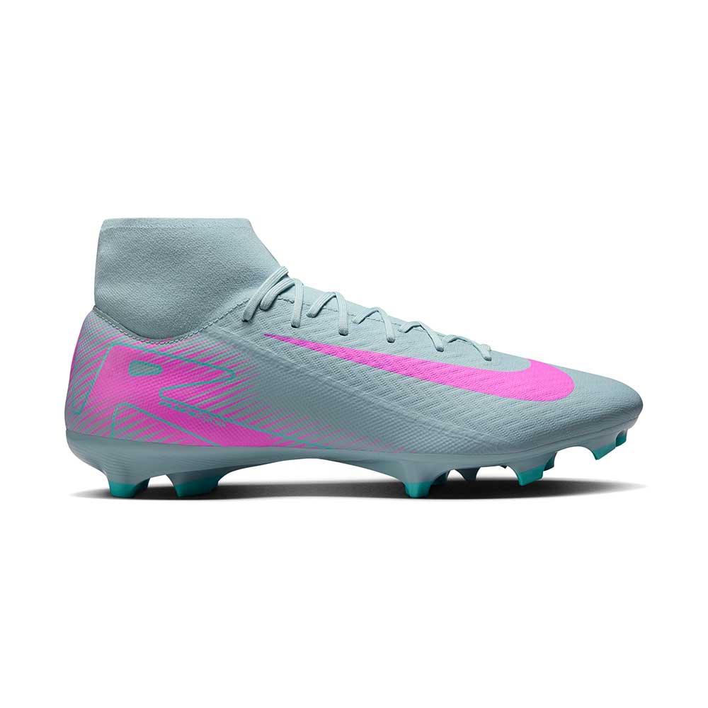 Zoom Superfly 10 Academy FG/MG Soccer Cleat - Ocean Cube/Pink Blast - Regular (D)