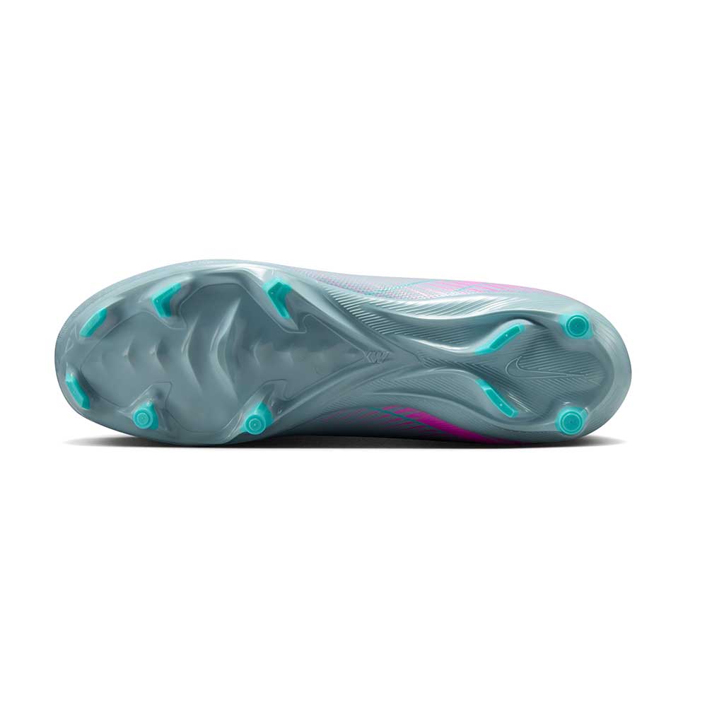 Zoom Superfly 10 Academy FG/MG Soccer Cleat - Ocean Cube/Pink Blast - Regular (D)