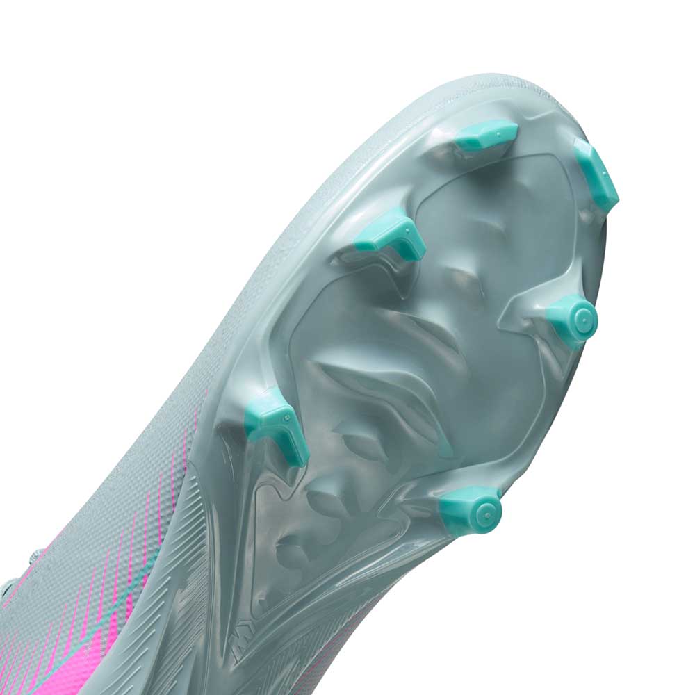 Zoom Superfly 10 Academy FG/MG Soccer Cleat - Ocean Cube/Pink Blast - Regular (D)