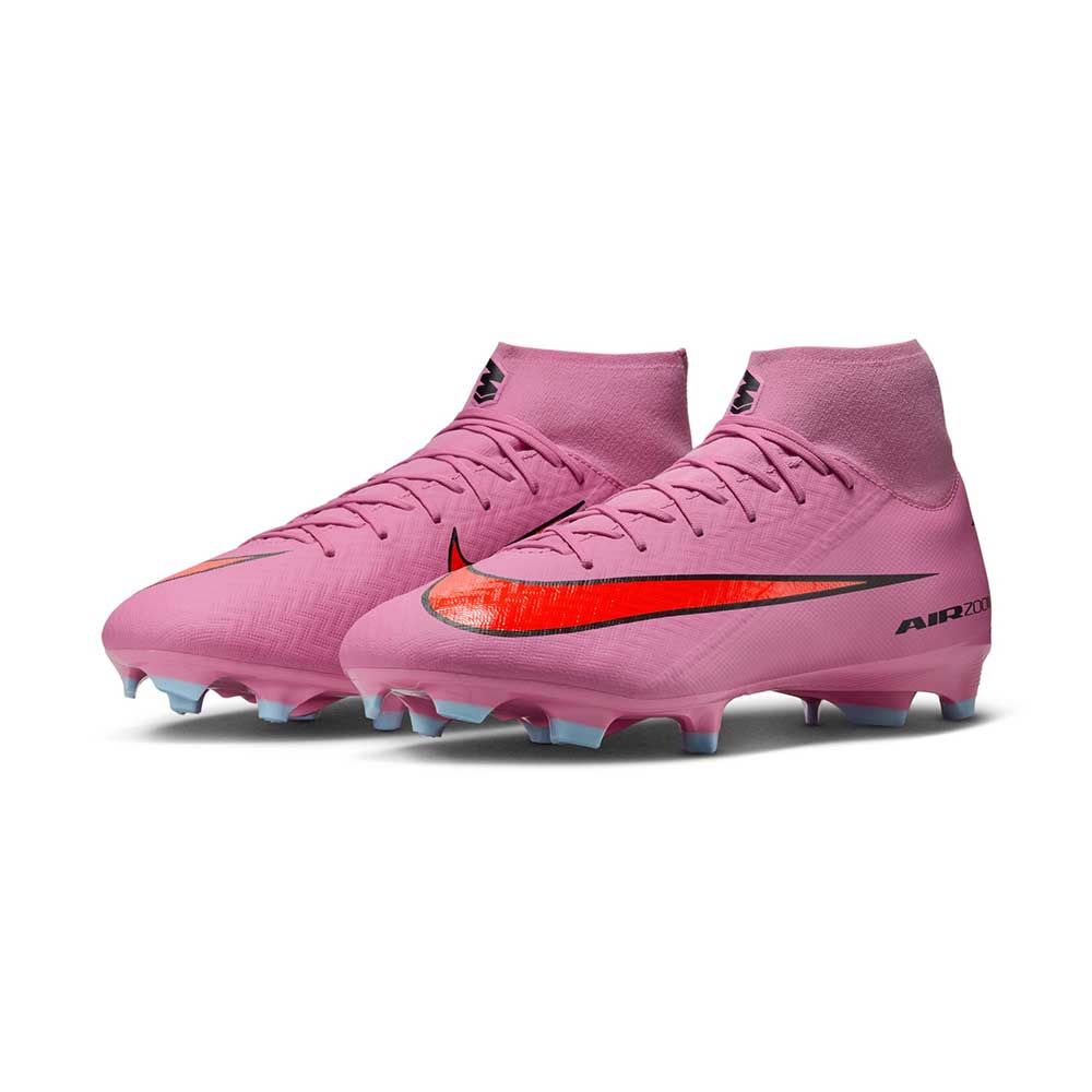 Mercurial Superfly 10 Academy MG Soccer Cleat - Magic Flamingo/Black/Total Crimson - Regular (D)