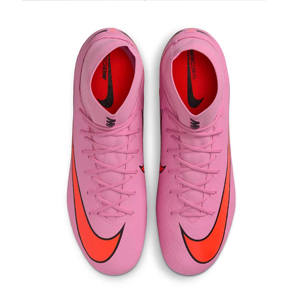 Mercurial Superfly 10 Academy MG Soccer Cleat - Magic Flamingo/Black/Total Crimson - Regular (D)