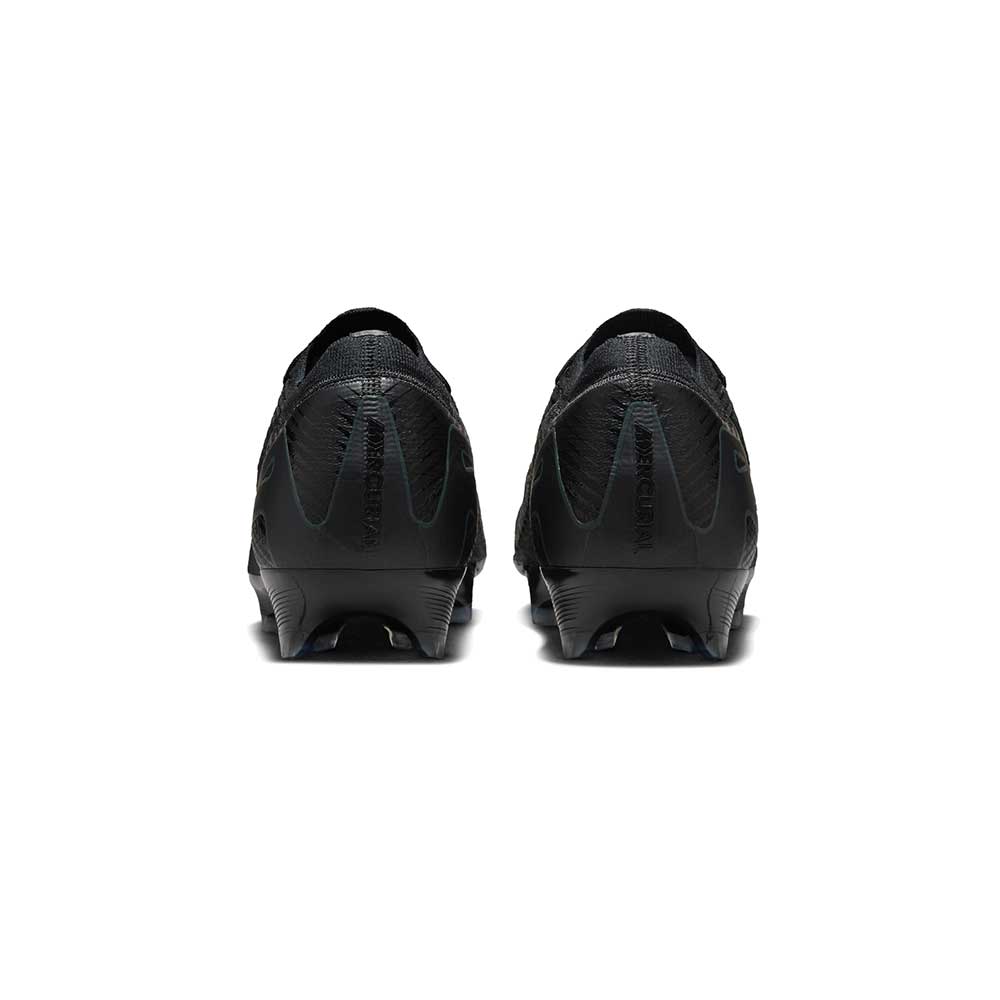 All Gender Mercurial Vapor 16 Elite FG Low-Top Soccer Cleats - Black/Black-Deep Jungle - Regular (D)