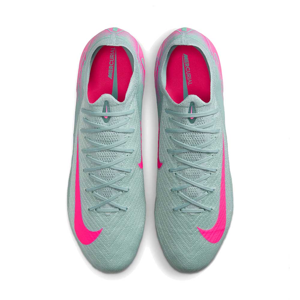 All Gender Zoom Vapor 16 Elite FG Soccer Cleat - Ocean Cube/Pink Blast - Regular (D)