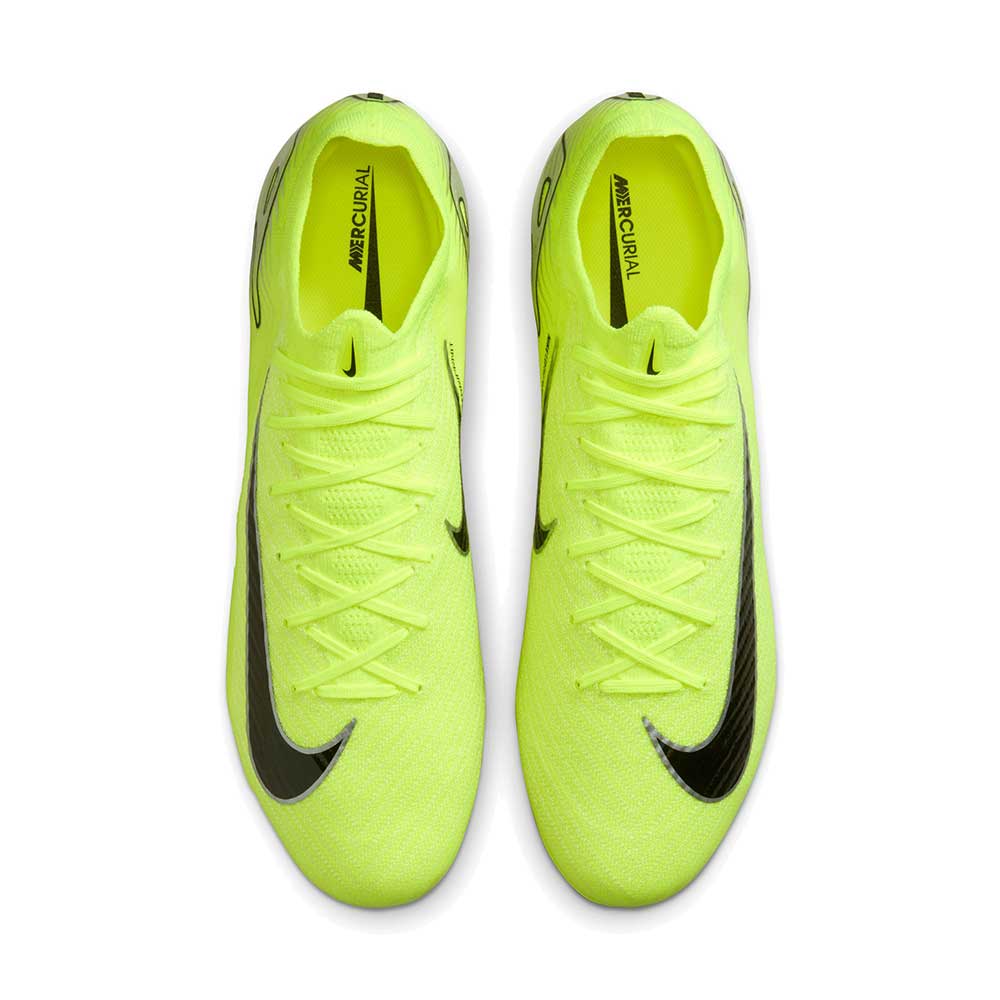 Zoom Vapor 16 Elite FG Soccer Cleats - Volt/Black - Regular (D)