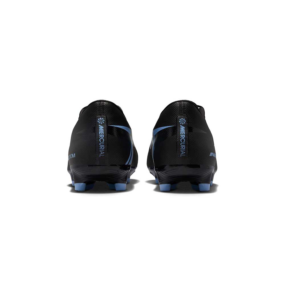ZM Vapor 16 Academy FG/MG Soccer Cleat - Black/Ice Blue - Regular (D)