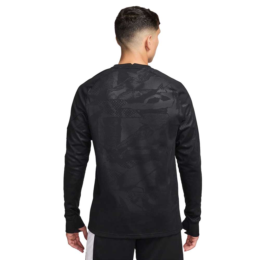 Men's Liverpool FC Academy Pro Third Nike Dri-FIT Soccer Long-Sleeve Top - Black/Yellow/Global Red