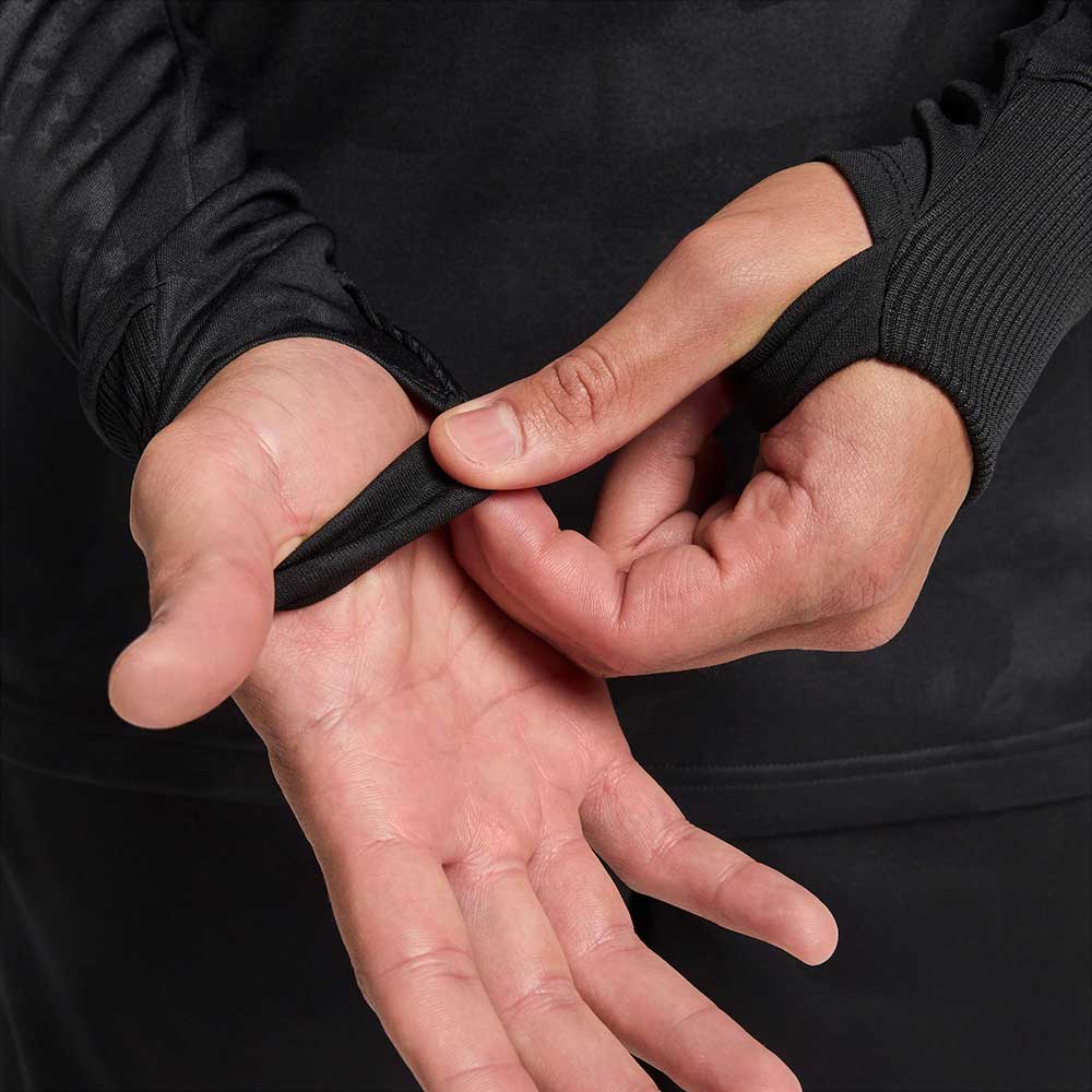 Men's Liverpool FC Academy Pro Third Nike Dri-FIT Soccer Long-Sleeve Top - Black/Yellow/Global Red