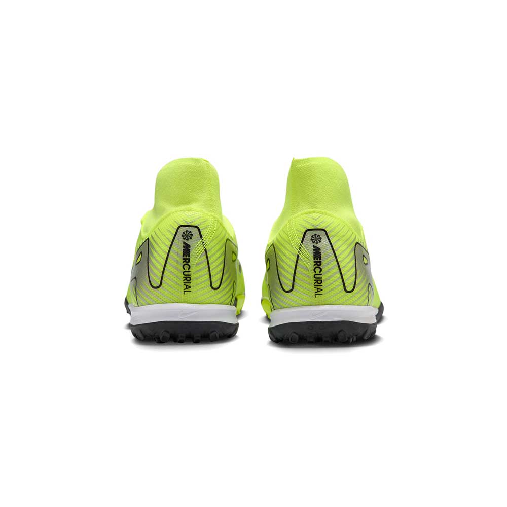 ZM Superfly Academy TF Turf Soccer Shoe - Volt/Black - Regular (D)