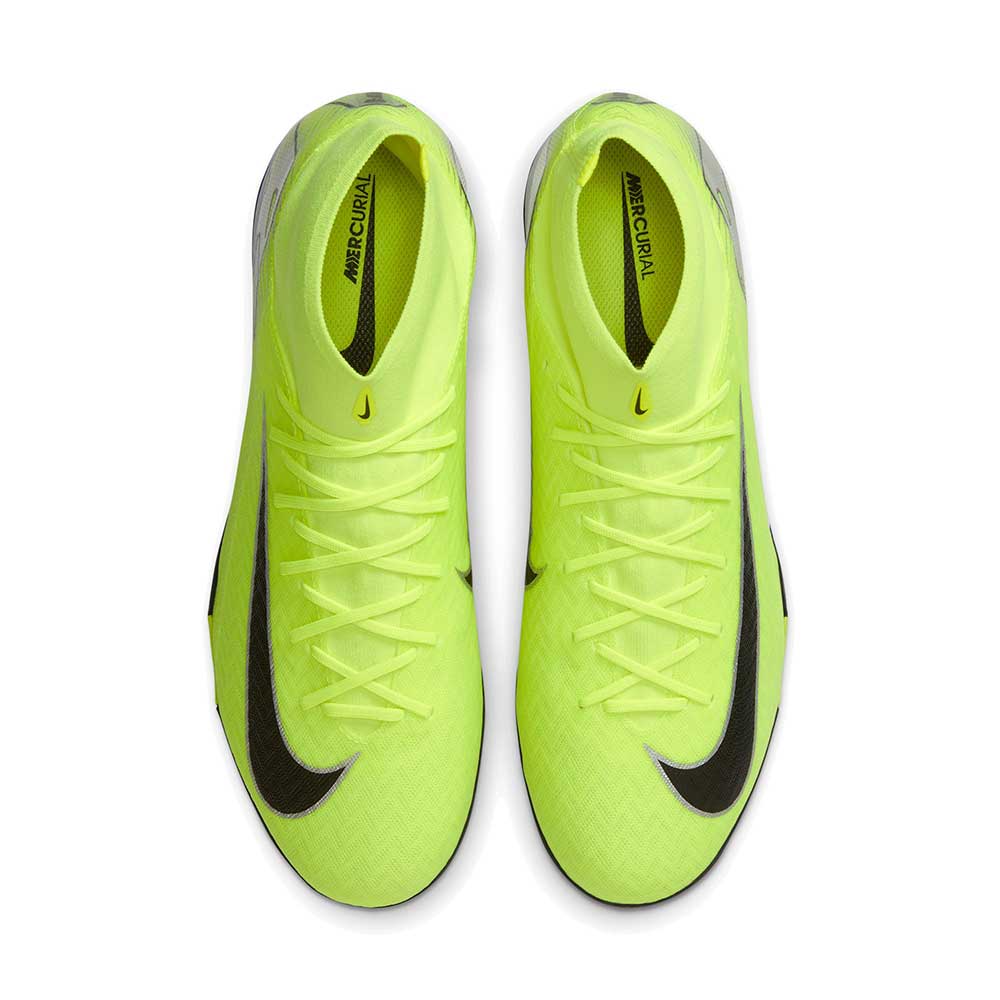 ZM Superfly Academy TF Turf Soccer Shoe - Volt/Black - Regular (D)