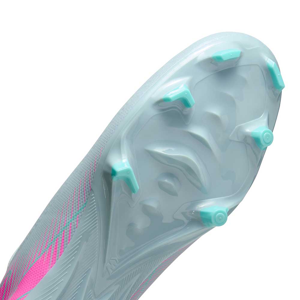 Nike Mercurial Vapor 16 Academy MG Low-Top Soccer Cleats - Ocean Cube/Pink Blast - Regular (D)