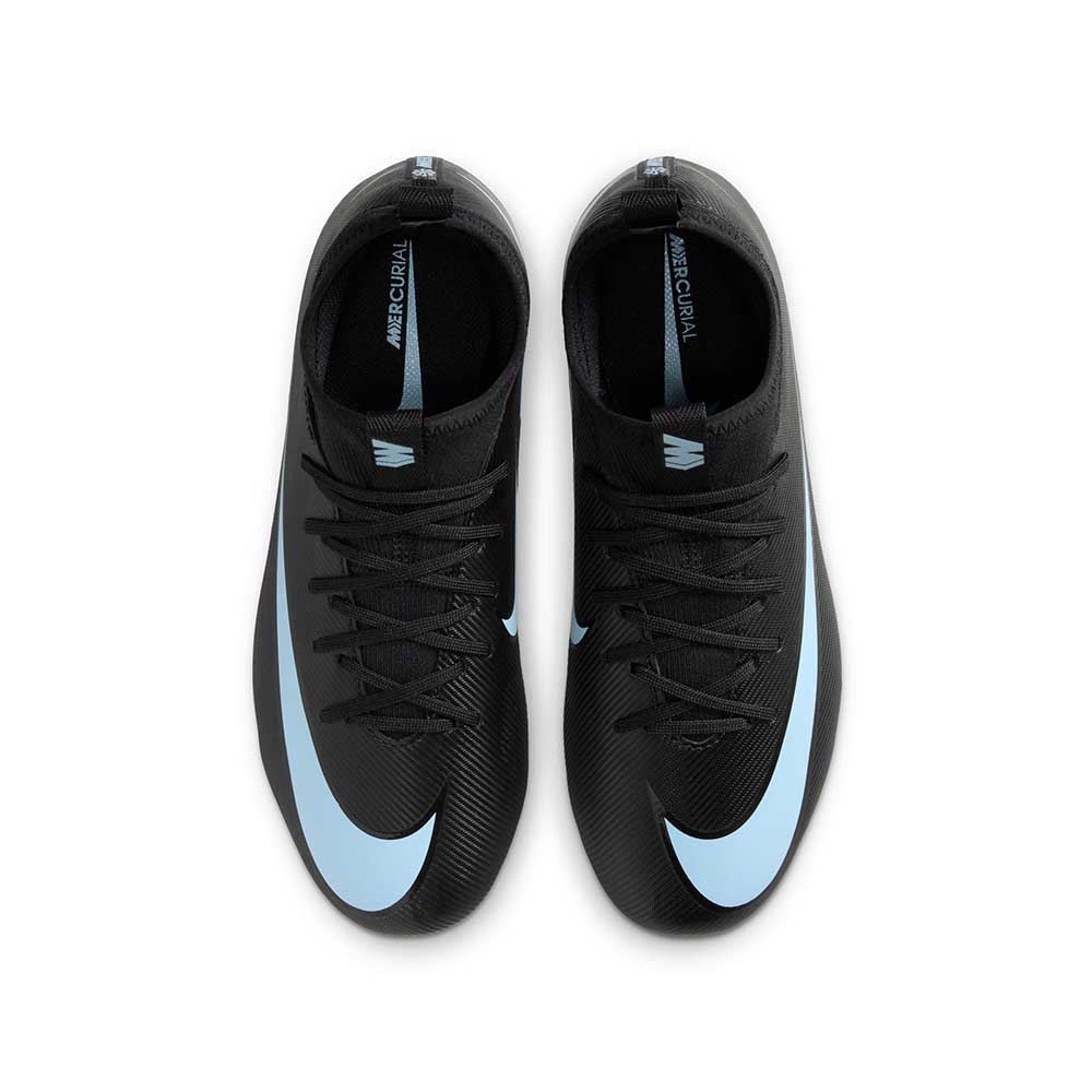 JR ZM Vapor 16 Academy MG - Black/Ice Blue - Regular (D)