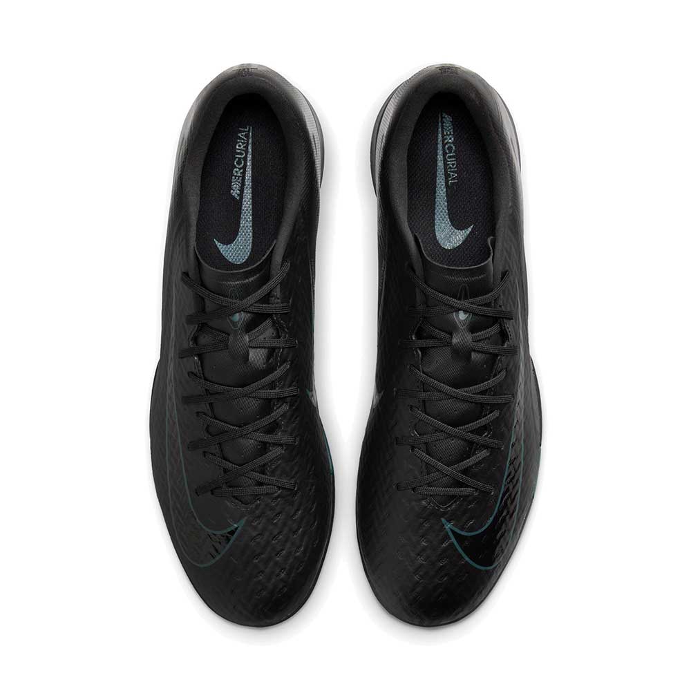 Zoom Vapor 16 Academy IC Soccer Shoe - Black/Black/Deep Jungle - Regular (D)
