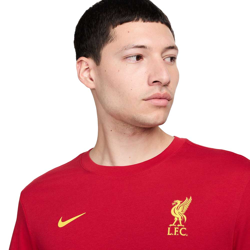 Men's LFC Club Essential Tee -  Gym Red