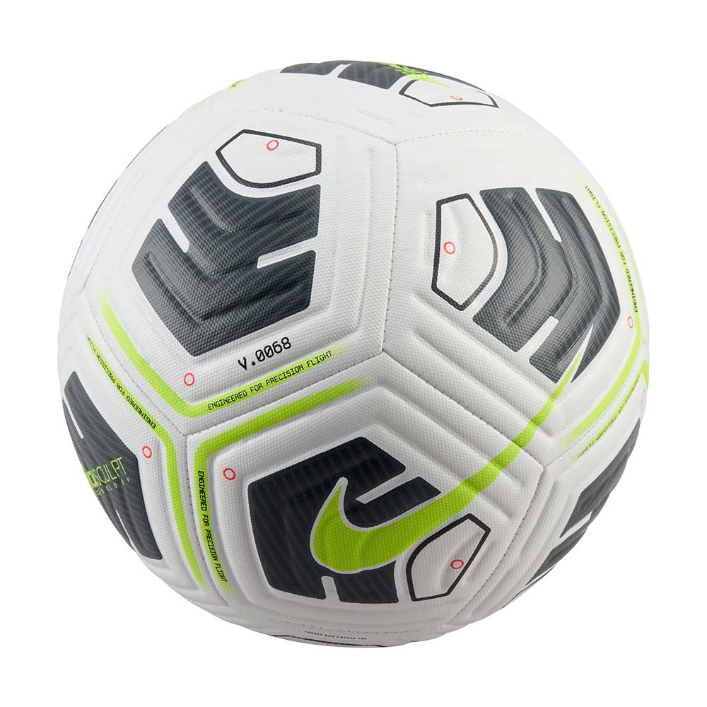 Nike Academy Soccer Ball - White/Black/Volt