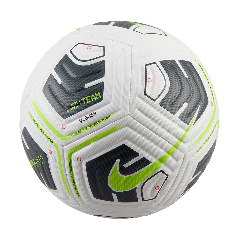 Nike Academy Soccer Ball - White/Black/Volt