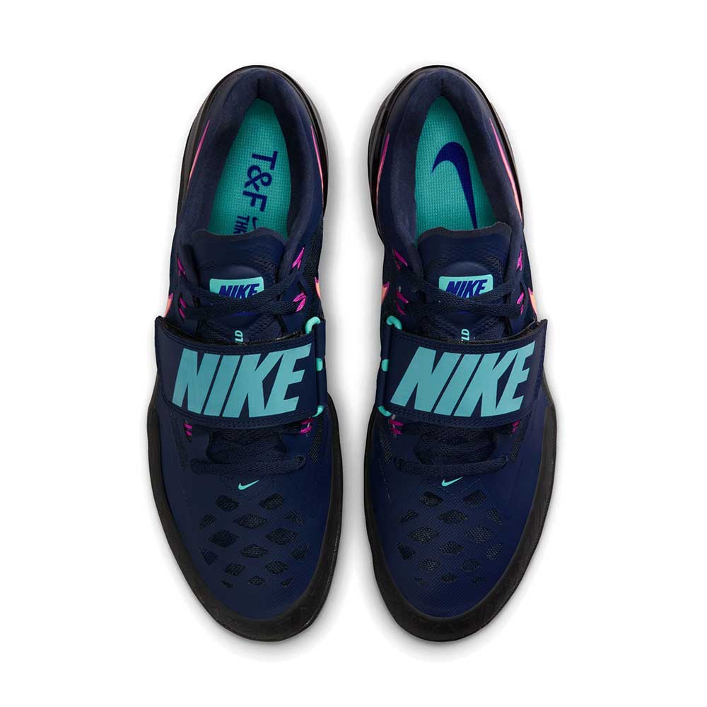 Nike Zoom Rotational 6 - Obsidian/Orange Pulse/Hyper Violet - Regular (D)