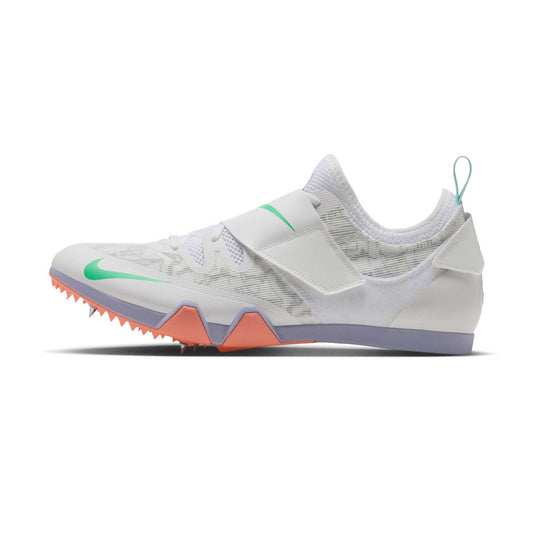 Men's Nike Pole Vault Elite - Summit White/Electro Green/Atomic Pink - Regular (D)