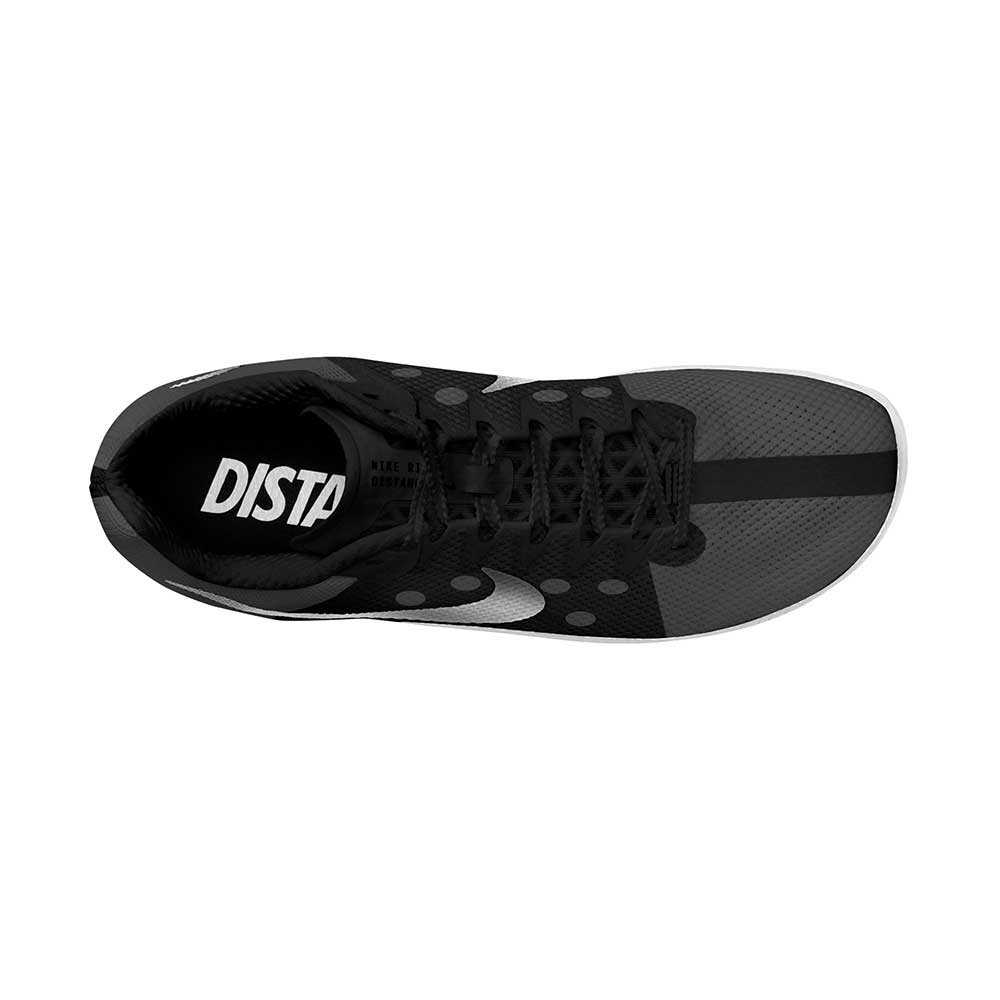 All Gender Nike Zoom Rival Track Spike- Black/Metallic Silver/Black