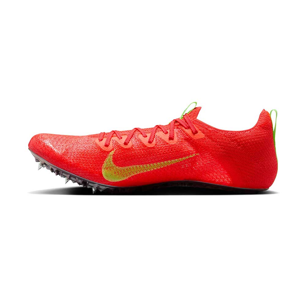 All Gender Nike Superfly Elite 2 Track & Field Sprinting Spikes - Bright Crimson/Washed Coral/Lime Blast- Regular (D)