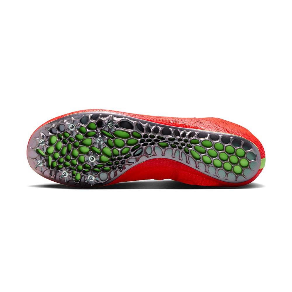 All Gender Nike Superfly Elite 2 Track & Field Sprinting Spikes - Bright Crimson/Washed Coral/Lime Blast- Regular (D)