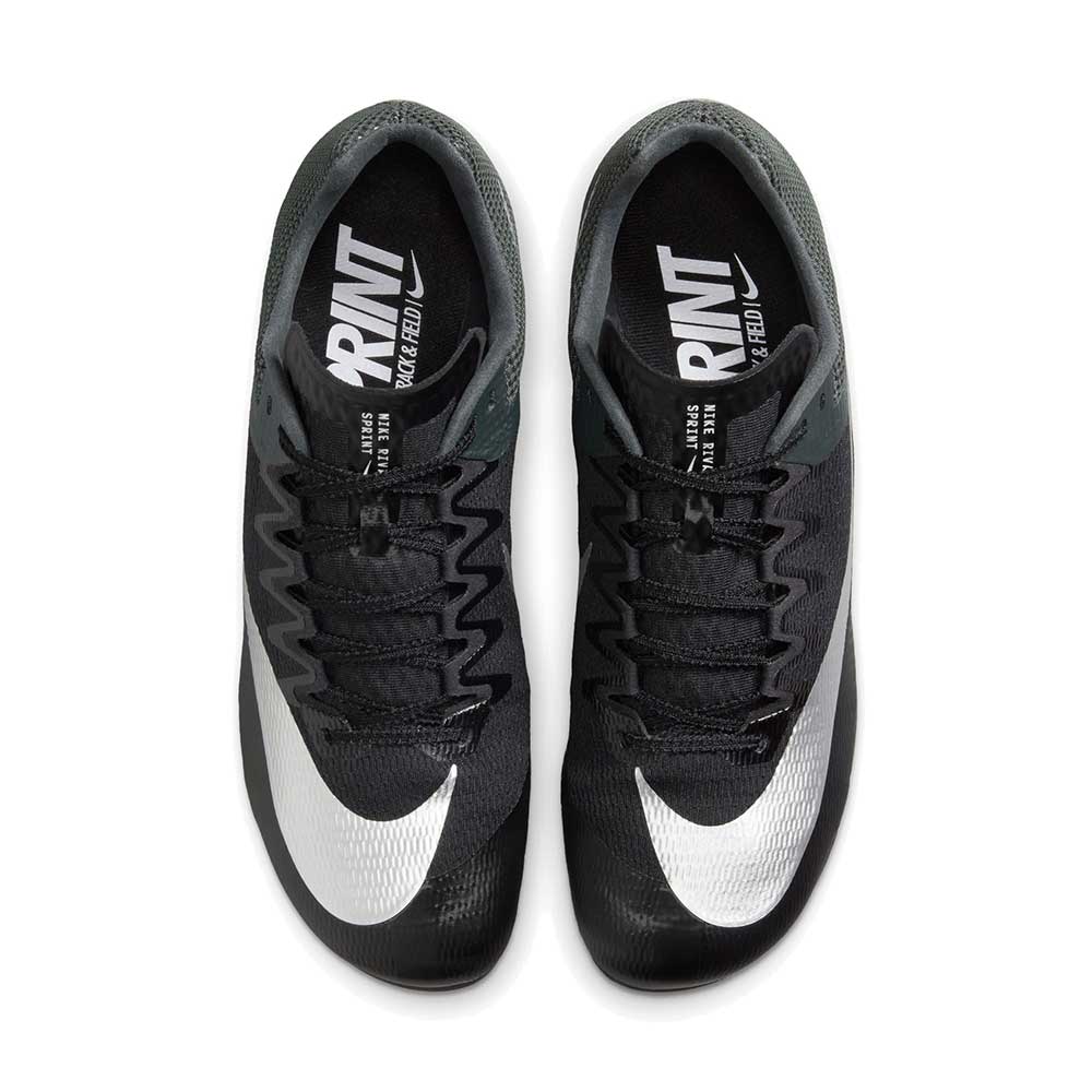 All Gender Nike Zoom Rival Sprint Track Spike - Black/Black