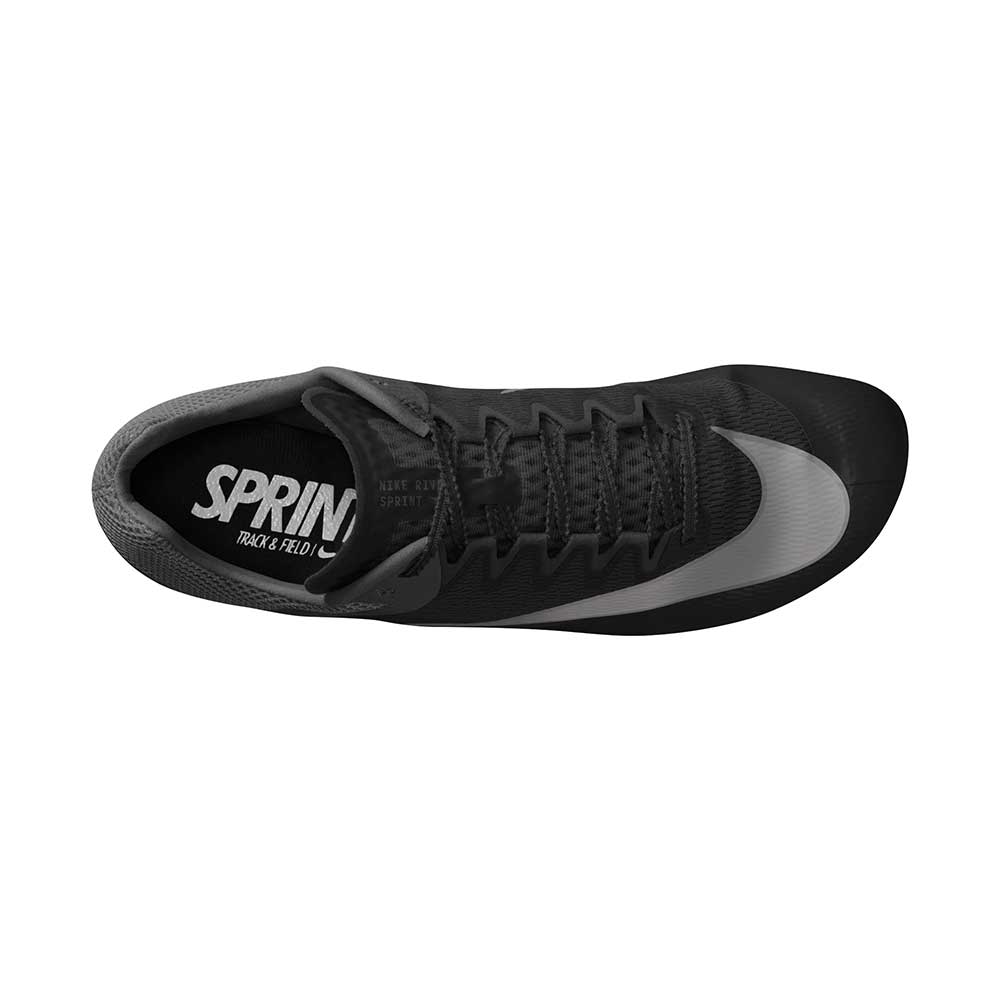 All Gender Nike Zoom Rival Sprint Track Spike - Black/Black