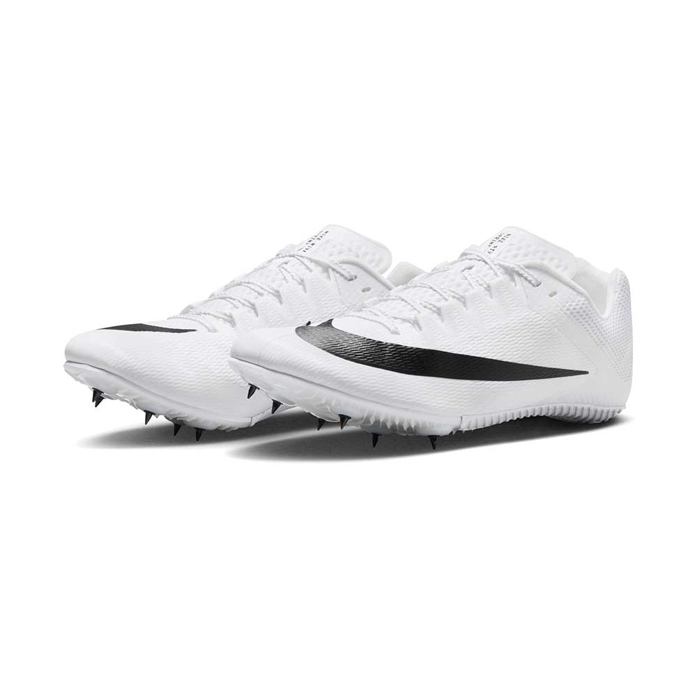 All Gender Nike Zoom Rival Sprint Track Spike - White/Black