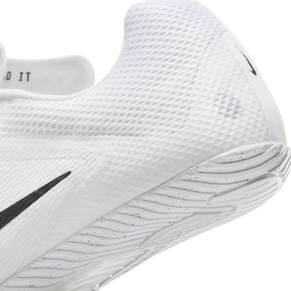 All Gender Nike Zoom Rival Sprint Track Spike - White/Black