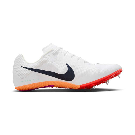 Nike Zoom Rival Sprint - White/Obsidian/Bright Crimson/Hyper Turquoiseuoise - Regular (D)