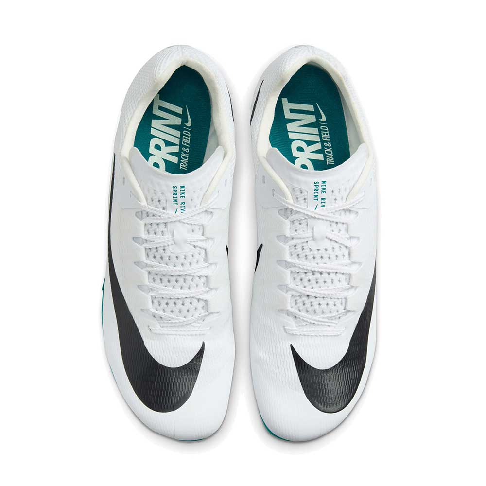 All Gender Nike Zoom Rival Sprint - White/Black/Bright Spruce