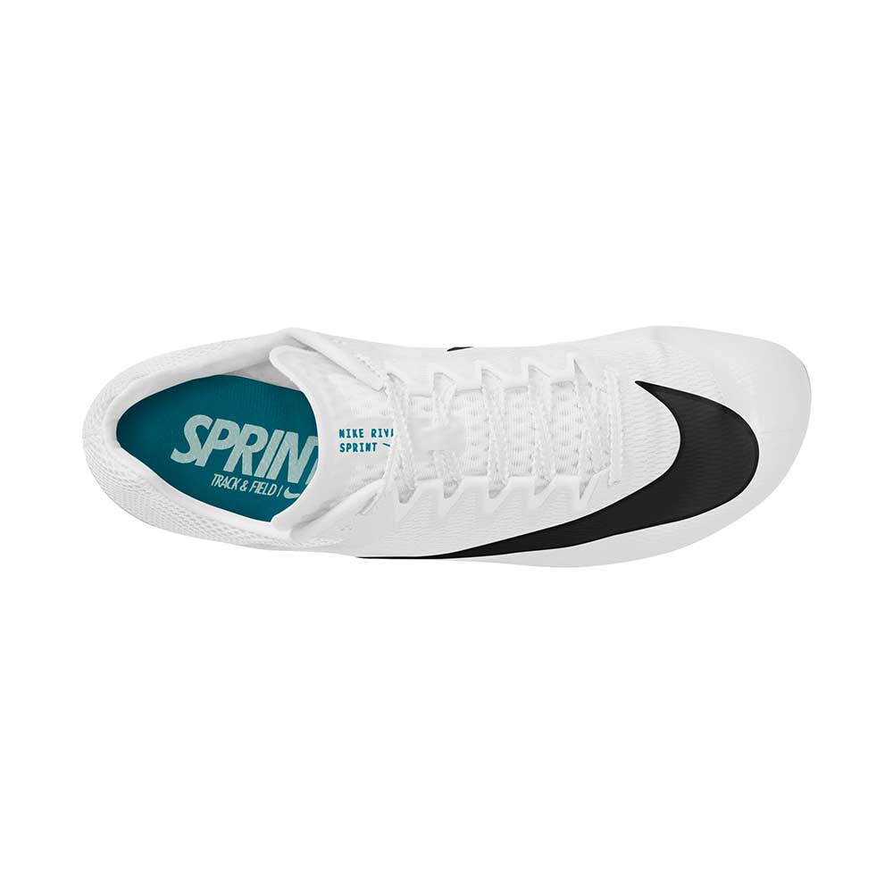 All Gender Nike Zoom Rival Sprint - White/Black/Bright Spruce
