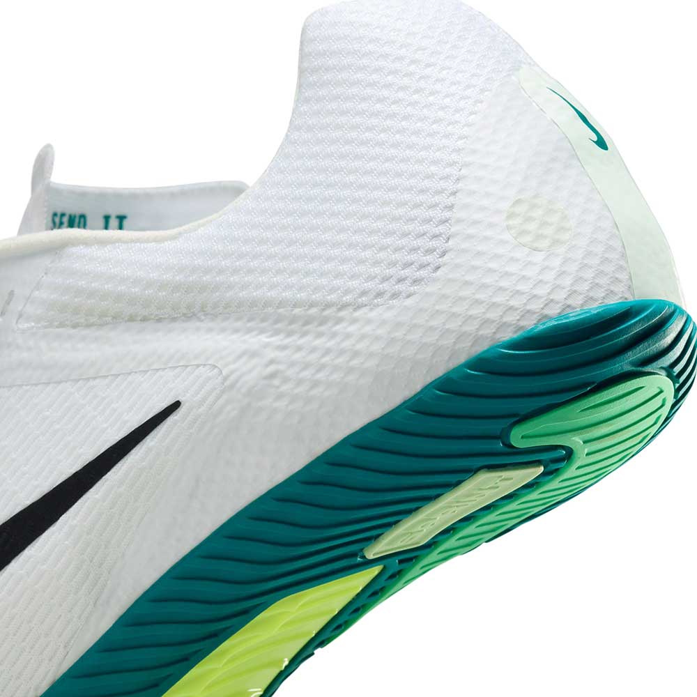 All Gender Nike Zoom Rival Sprint - White/Black/Bright Spruce