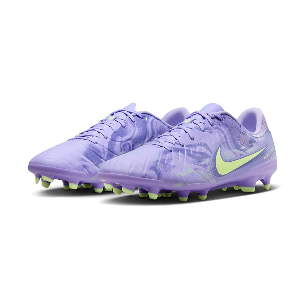 All Gender Legend 10 Academy FG/MG Soccer Shoe - Purple Agate/Barely Volt - Regular (D)