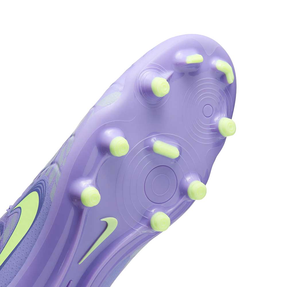 All Gender Legend 10 Academy FG/MG Soccer Shoe - Purple Agate/Barely Volt - Regular (D)
