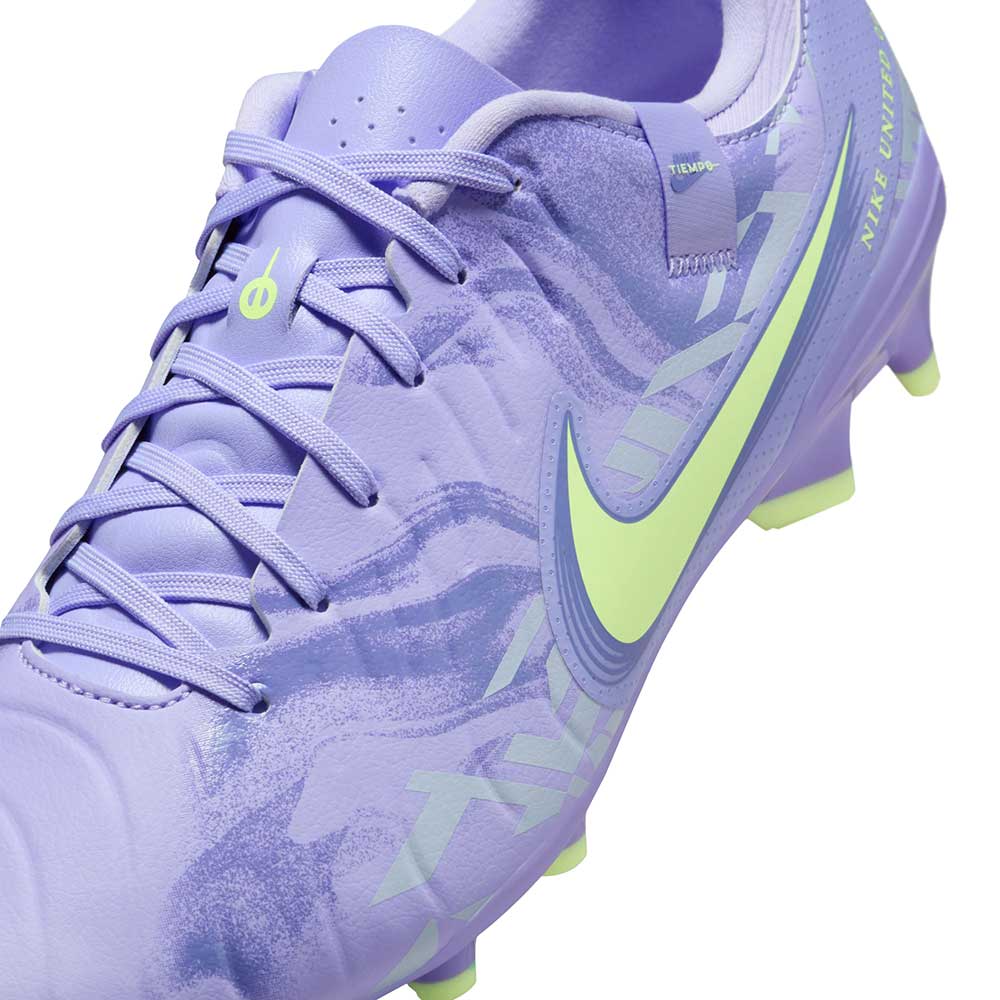 All Gender Legend 10 Academy FG/MG Soccer Shoe - Purple Agate/Barely Volt - Regular (D)