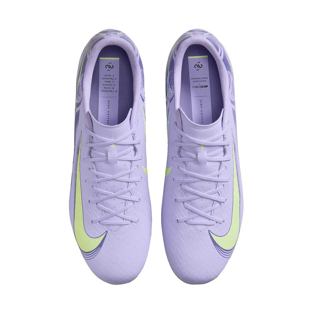 All Gender ZM Vapor 16 Academy FG/MG Soccer Shoe - Purple Agate/Barely Volt - Regular (D)