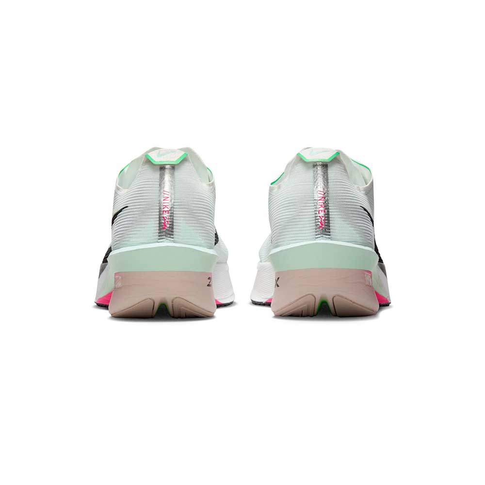 Women's Nike Vaporfly 4 Running Shoe - White/Black/Hyper Pink/Mint Foam - Regular (B)