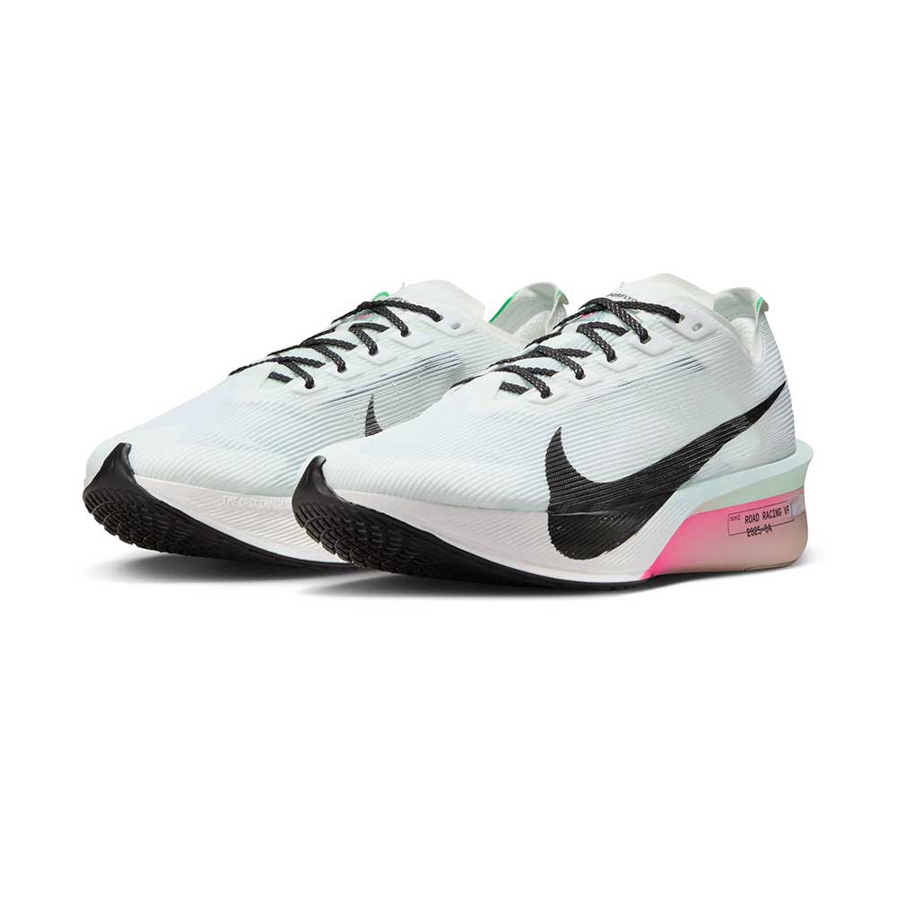 Women's Nike Vaporfly 4 Running Shoe - White/Black/Hyper Pink/Mint Foam - Regular (B)