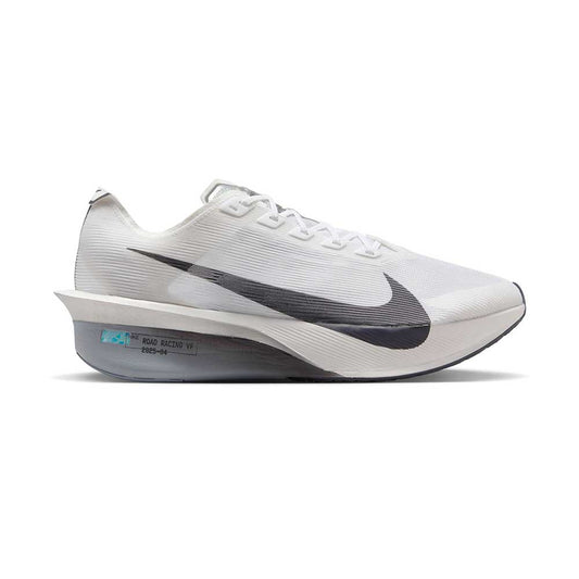 Men's Vaporfly 4 Running Shoe - White/Grid Iron/Obsidian Mist - Regular (D)